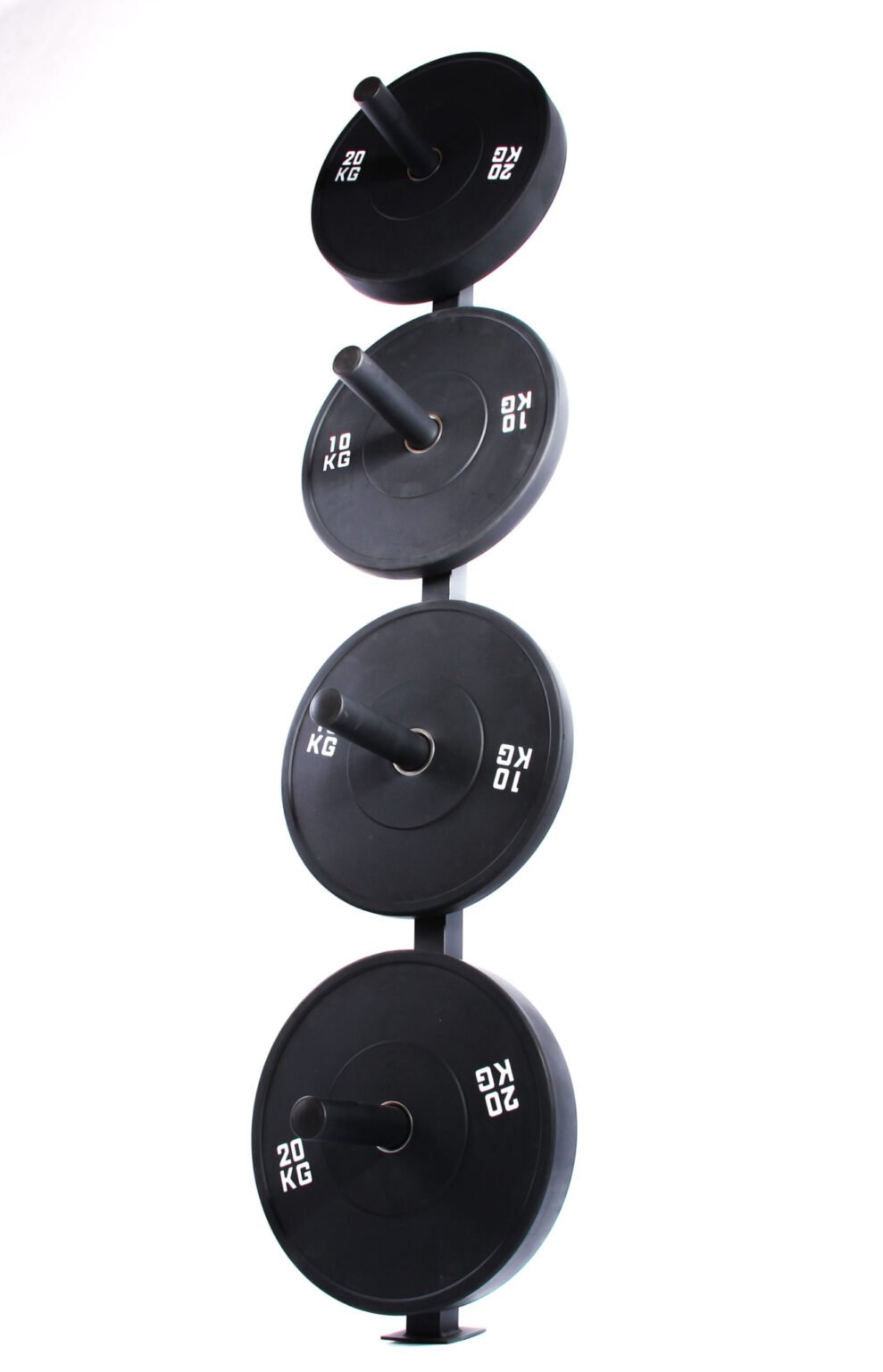 Vertical WallMounted Bumper Plate Rack RXtreme
